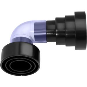 A/C Drain Line Cleaner Tool, Vacuum Hose to PVC Pipe Adapter Kit, Fits Vacuum Hose 1-1/4", 1-7/8", 2-1/2" and AC Drain Line 3/4", 1", 1-1/4", 1-1/2", 2