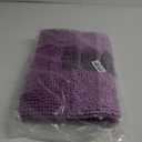 Gibelle Purple Bathroom Rug Set 1 Piece, Chenille Non Slip Bath Mat Set, Absorbent Shower Rug and Bath Room Floor Mats, Quick Dry Bathmat Bathroom Decor Accessories for Tub, 16" x 24", 20" x 32"