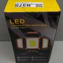 Tresda 30W Rechargeable Work Light, 3000 Lumen Magnetic Work Light Battery Powered, Waterproof Portable Cordless Job Site Lighting for Construction Site, Workshop, Garage, Camping, and Car Repairing