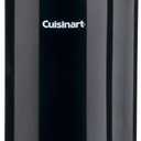 Cuisinart DCG-20BKN Coffee Grinder, On/Off Switch With Safety Interlock, Stainless Steel Blades and Easy-to-Clean Bowl with Lid, 2.5oz/70g Capacity  Enough for 12 Cups, Black