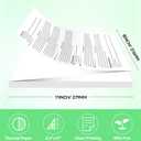 PeriPage Thermal Printer Paper 8.5''11'' US Letter 200 Sheets Quick-Dry Folded Thermal Paper for Portable Thermal Printer