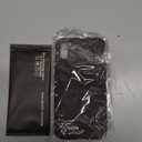 Dssairo [3 in 1 for iPhone x Case/iPhone Xs case, with 2 Pack Screen Protector, Liquid Silicone Slim Shockproof Protective Phone Case 5.8 inch [Microfiber Lining] (Black)