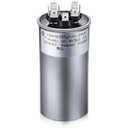 50/5 MFD uF 370/440V CBB65 Dual Run Round Capacitor for AC Motor, HVAC Capacitor, Air Conditioner Replacement, Heat Pump, Fan Start, Condenser Straight Cool, UL Listed