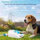 All For Paws Dog Water Fountain, Dog Sprinkler Paw Activated, Outdoor Water Fountain for Dog Drinking, Step On Pet Water Dispenser