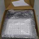 4 Pack 50W Blacklight Flood Lights Wired 120V IP66 Waterproof UV Led Black Lights for Luminous  Decor, 3D Resin Prints, Uranium Glass, Ultraviolet Poster, Purple Ambiance Lighting for Glow Party