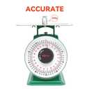 Tada 50lb Heavy Duty Mechanical Dial Kitchen and Food Scale with Stainless Steel Platform