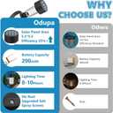 Solar Pool Lights for Above Ground Pools, 6 Pack Waterproof Swimming Pool Accessories Light for Yard, Garden, Outdoor Decoration (White Light)