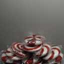 Vercraft 12 Pcs 15.75'' Large Glitter Candy Christmas Decorations Giant Lollipop Candy Decorations with Sticks Red and White Peppermint Xmas Decor for Christmas Tree Ornaments Holiday, 6 Styles