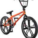 Mongoose Legion BMX Bike, Hi-Ten Steel Frame, 25x9T, 36x16T or 40x16T Gearing, 20-Inch Wheels/MAG