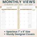 Daisy by bloom daily planners 2026-2027 Academic Year Student Planner (July 2026 - July 2027) - Elementary Through Middle School Calendar Agenda Book - 7” x 9" - Bows
