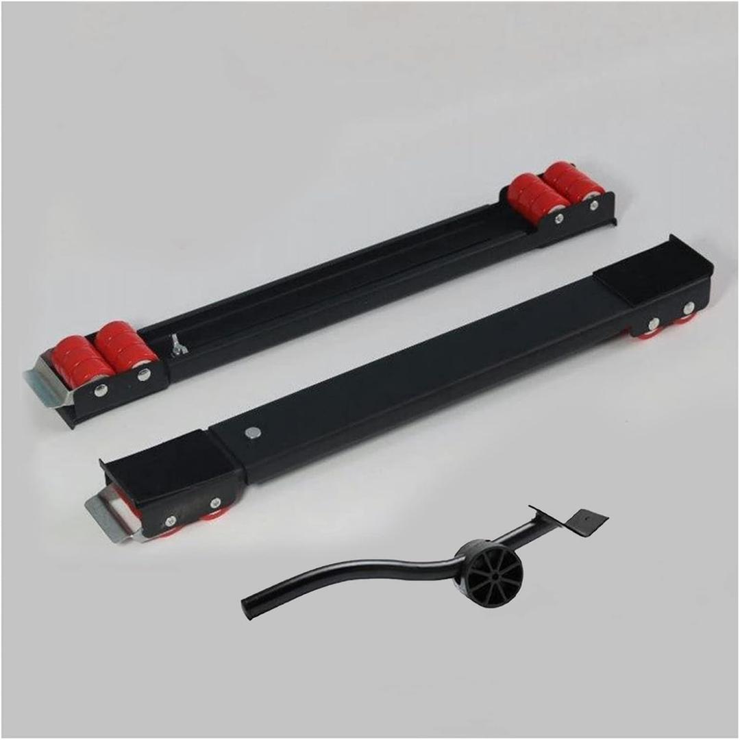 Washing Machine Base,Heavy Duty Extendable Appliance Rollers, with Telescopic Furniture Dolly Stand,for Oven Cooker,Washing Machine Dryer Fridge Furniture,Black,B