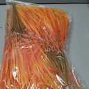 2 x Artificial Fake Plants Flowers for Outdoors Fall Decor, 12 Bundles Fall Leaves Faux Lavender Flowers for Autumn Decoration, Fake Shrubs UV Resistant Planter No Fade for Garden Porch Balcony(Orange)