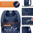 Capolo Travel Backpack for Women Men Waterproof Laptop Backpack Airlines Approved Carry On Backpack Bag Computer Backpack for Business, Work, Traveling Fits 17 Inch Laptop(Dark Blue)