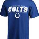 NFL Kids Youth 8-20 Official Team Color Stated Football Game Star Performance Primary Logo Short Sleeve T-Shirt (8)
