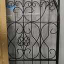 Trellis for Climbing Plants 70.8" H x 24.5" W Metal Premium Quality Material Rust-Resistant Climbing Frame Stylish Garden Addition Outdoor Roses Vine Ivy Clematis Trellises Black 1 Pack