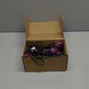 Halloween Pathway Lights Outdoor,10 Pack Halloween Party Decor Stake Lights with C9 Clear Black&Orange Bulbs,19.5Ft Extendable Waterproof Walkway Lights for Yard Porch Lawn Garden