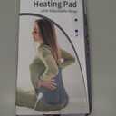 Heating Pad for Back, Comfytemp Birthday Gifts for Women Men Dad Mom, Large Electric Lower Back Heating Pad, FSA Eligible HSA Heat Pad for Period, Lumbar, Abdomen, XL Heated Belt, Auto-Off, Blue (15" x 24")