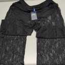 IWOLLENCE Women's Lase Pants Size XL, Black