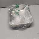 Cat Litter Box - Kitty Litter Boxes-Metal High Sided Cat Pan, Indoor Litter Tray, No Smell, Easy to Clean, Pet Toilet Supplies for Kitten, Kitty, Rabbit (19.5"L*13.6"W*5.9"H)