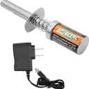 OGRC Nitro Glow Plug Igniter Starter Tools with Battery Charger for HSP Redcat and 1/8 1/10 Nitro Engine RC Car Buggy Truck Model