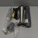 KOIOS Immersion Blender, 1000W Anti-scratch 3-in-1 Hand Blender, Upgraded 12 Speed Stainless Steel Blade Stick Blenders with Turbo Mode, Whisk and Milk Frother, Non-BPA (Silver)