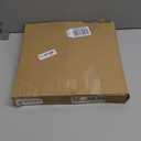 AKCISOT Atomic 14 Inch Wall Clock Analog Clocks for Indoor Kitchen, Battery Operated Clock for Bedroom Office Classroom Living Room(Black)