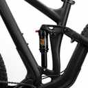 Bike Rear Shock, Air Pressure Shock Absorbers, 125/150/165/190/210mm, 20/30/35/50/60mm Travel, Hydraulic Rear Suspension Shock for Mtb/e-bike (125 * 20mm)