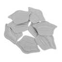 COOLHIYA 4 Pairs Adhesive Heel Pads for Shoes Anti-Slip Heel Grips Cushions Inserts for Men Women Prevent Blisters Friction Reduction Sports and Daily Wear Gray