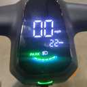 Electric Scooter for Adults, 500W/650W Motor, Up to 19 MPH and 25 Miles Long-Range, 10" Pneumatic Tires, Folding E Scooter with Fingerprint Unlocking and APP, Ideal for Safe Commuting