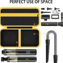 Aenllosi for Fanttik V8 Apex/Slim V8 Mate/V10 Apex/Slim V10 Mate Car Vacuum Hard Case, Fanttik Cordless V8/V10 Car Vacuum Organizer (Case Only)
