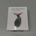 ELISHINE Red Light Therapy for Face and Neck, 7 Color Light Based Face Massager Tool, Portable Skin Care Tool for Firming, Tightening and Lifting (Glossy Black)