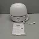 BOXING 3L Cool Mist Humidifier, Ultra Quiet 20dB for Bedroom, Baby & Office, Top Fill Air Humidifier for Home Office & Indoor Plants, 30H Runtime, Essential Oil Tray, Night Light, BPA-Free, White