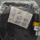 Chezope Car Seat Covers Full Set, Black Leather Seat Covers, Breathable Front and Back Car Seat Protectors, Wear-Resistant Seat Covers Universal Fit for Most Cars SUV Truck (Black-Solid, Full Set)