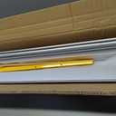 6" Rise Door Threshold Ramps for Doorways, Stable Yellow Edge, Aluminum Wheelchair Ramp for Home Steps, Adjustable Modular Entry Ramp for Scooters, Power Chairs, 880LBS Load Capacity