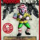 Killer Elf (New) Horror Ornament - Scary Prop and Decoration for Halloween, Christmas, Parties and Events - R.A. Mihailoff Series - by HorrorNaments