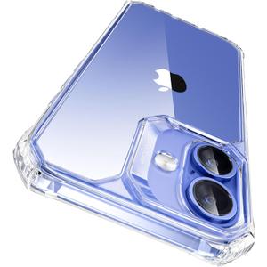 ESR for iPhone 16 Case, Military-Grade Protection with Shock-Absorbing Corners, Scratch-Resistant and Anti-Yellowing Acrylic Back, Slim Protective Phone Case, Air-Armor Series, Clear