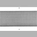 HVAC Premium 6'' x 32'' or 32'' x 6'' Cube Core Eggcrate Return Air Grille - Aluminum Rust Proof - HVAC Vent Duct Cover - White [Outer Dimensions: 8.75]