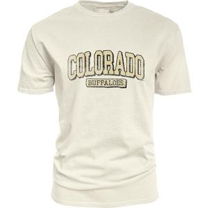 Blue 84 NCAA Unisex-Adult NCAA Officially Licensed T-Shirt Ivory Dyed Ringspun Vintage (S)