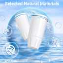 Water Filter Replacement Compatible with Zero Pitcher and Dispenser ZR-001 ZR-017 ZR-004 ZP-006 ZD-013 ZS-008, Multi-Stage Filter System, Reduce Lead, Chromium, and PFOA/PFOS, Pack of 6, By DESENRUIS