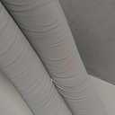 KPNEOL Travel Pillow, Neck Pillow  Ergonomic Memory Foam Pillow for Airplane, Adjustable & Ultra-Lightweight with Dual-Sided Fabric for Flight, Car, and Office Use, Grey