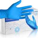 PEIPU Nitrile Disposable GlovesPowder Free, Cleaning Service Gloves, Latex Free (Medium (Pack of 100))
