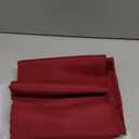 Burgundy Oval Tablecloth 60 x 84 Inch - 200 GSM Polyester Fabric Wrinkle Resistant Washable Table Cloth, Solid Color Table Cover for Dining, Wedding, Party, Banquet and Outdoor Use