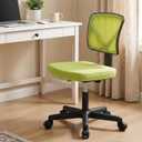 OLIXIS Armless Home Office Chair, Ergonomic Small Desk Chair, 1 Pack