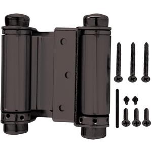 Everbilt 3 in. Oil-Rubbed Bronze Double-Action Spring Hinge