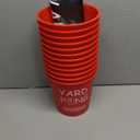 Giant Yard Pong Outdoor Game for Adults & Family, Yard Toss Throwing Game for Beach, Camping Party, Lawn Yard Game with 12 Premium Buckets & 4 Balls, Portable Durable Carry Bag