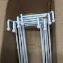 LIONWEI LIONWELI White Decorative Plate Stand Holder Picture Frame Stand Easel Display Stand (6 inch (4 pieces))
