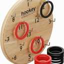 Elite Sportz Equipment Ring Toss Game | Sturdy Wooden Board Set for Kids Outdoor Games | Camping Activities - Adults & Kids Picnic (20")