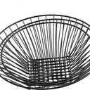 Iron Art Fruit Basket Multi-layer Woven Hanging Basket Home Decor Fruit Bowl