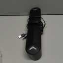 LENRUE Computer Speakers,Wired USB-Powered Sound-bar with 10W Stereo Sound for PC Desktop,Plug-n-Play (A39PRO /Black)