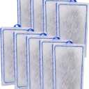 9 Count Assembled Medium Filter Cartridges Compatible with Tetra Whisper Bio-Bag Filters 10i PF10 Reptofilter 90 GPH Medium Replacement Filter Cartridges for Whisper Filter & Aquariums